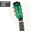 Karrera Childrens Acoustic Guitar Kids - Green - NuSea