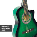 Karrera Childrens Acoustic Guitar Kids - Green - NuSea