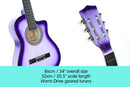 Karrera Childrens Acoustic Guitar Kids - Purple - NuSea
