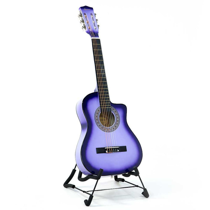 Karrera Childrens Acoustic Guitar Kids - Purple - NuSea