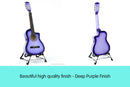 Karrera Childrens Acoustic Guitar Kids - Purple - NuSea