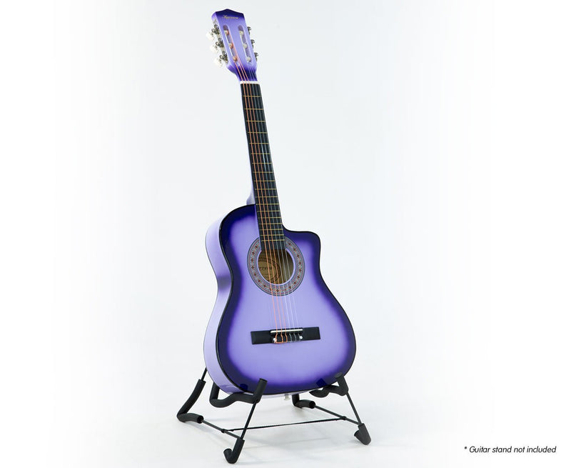Karrera Childrens Acoustic Guitar Kids - Purple - NuSea