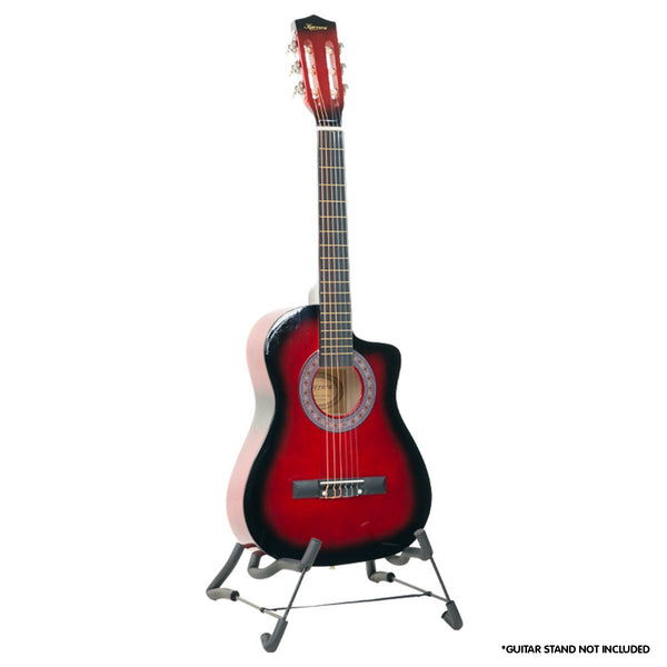 Karrera Childrens Acoustic Guitar Kids - Red - NuSea
