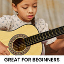 Karrera Childrens Guitar Wooden 34in Acoustic - Natural - NuSea