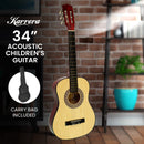 Karrera Childrens Guitar Wooden 34in Acoustic - Natural - NuSea