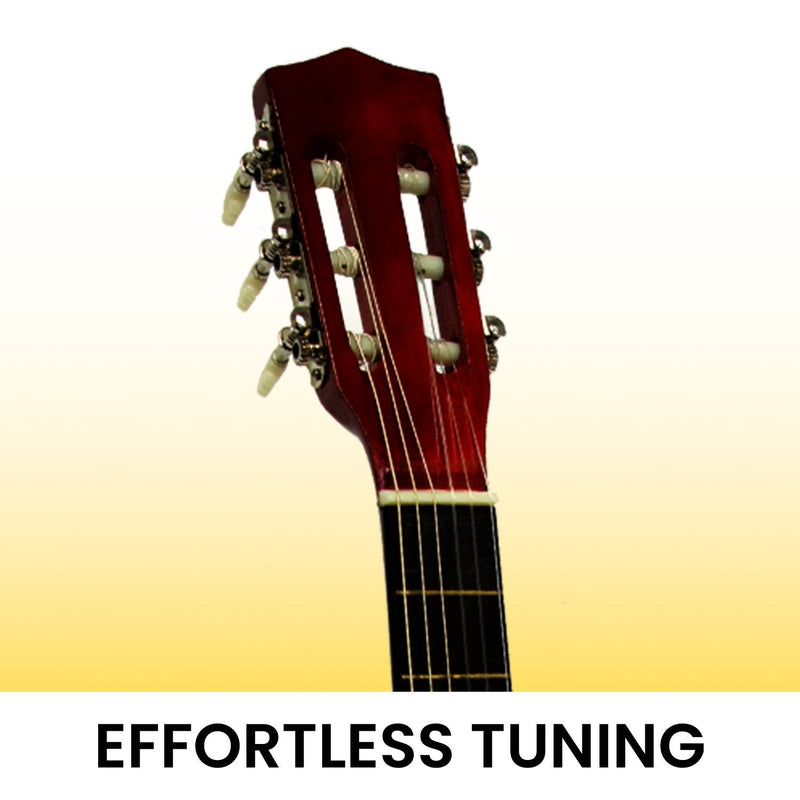 Karrera Childrens Guitar Wooden 34in Acoustic - Natural - NuSea