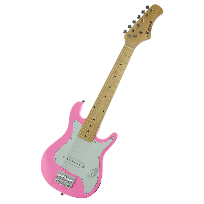 Karrera Electric Childrens Guitar Kids - Pink - NuSea