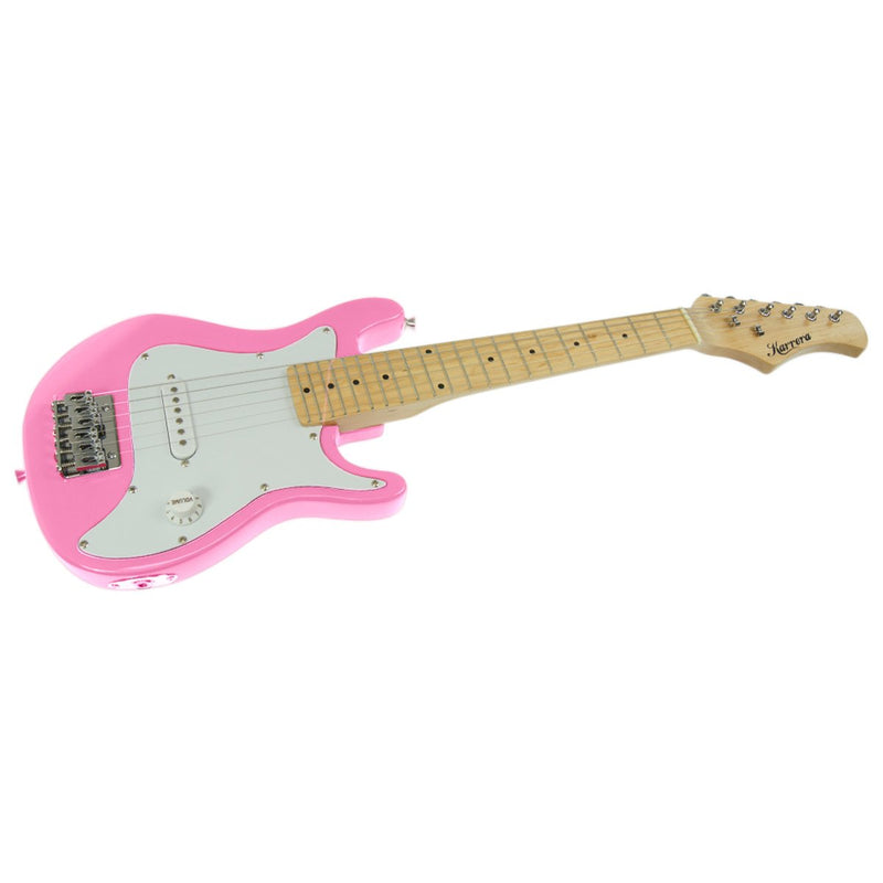 Karrera Electric Childrens Guitar Kids - Pink - NuSea