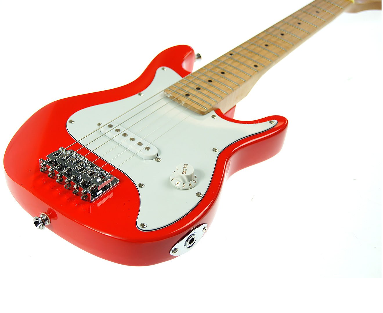 Karrera Electric Childrens Guitar Kids - Red - NuSea