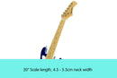 Karrera Electric Childrens Kids Guitar - Blue - NuSea