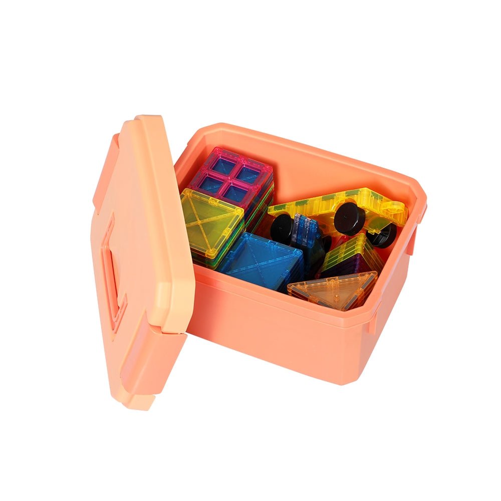 Keezi 100pcs Kids Magnetic Tiles Blocks Building Educational Toys Children Gift - NuSea