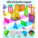 Keezi 100pcs Kids Magnetic Tiles Blocks Building Educational Toys Children Gift - NuSea