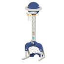 Keezi Kids Basketball Hoop Stand Adjustable 6 - in - 1 Sports Center Toys Set Blue - NuSea