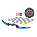 Keezi Kids Bow and Arrow Target Set Outdoor Sport Archery Toys Bottle LED Light - NuSea