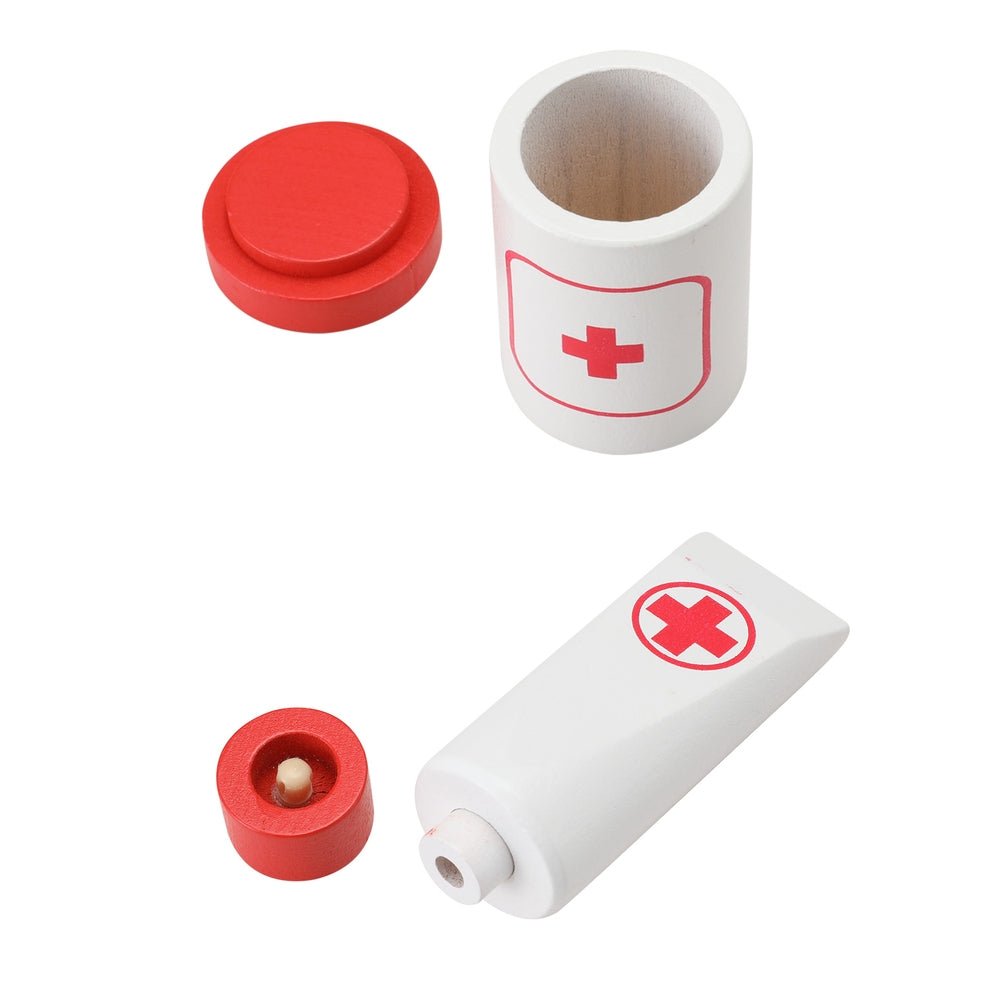 Keezi Kids Doctor Nurse Medical Case Pretend Play Set Stethoscope Medicine Toys - NuSea