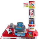 Keezi Kids Pretend Role Play Supermarket 24 Piece Playset Cash Register Trolley - NuSea