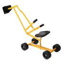 Keezi Kids Ride On Car Digger Bulldozer Sandpit Play Toys Rotate Seat Yellow - NuSea