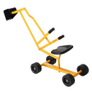 Keezi Kids Ride On Car Digger Bulldozer Sandpit Play Toys Rotate Seat Yellow - NuSea