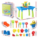 Keezi Kids Sand and Water Table Windmill Shovel Outdoor Sandpit Toys Beach Play - NuSea