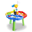 Keezi Kids Sandpit Pretend Play Set Outdoor Sand Water Table Beach Toy - NuSea