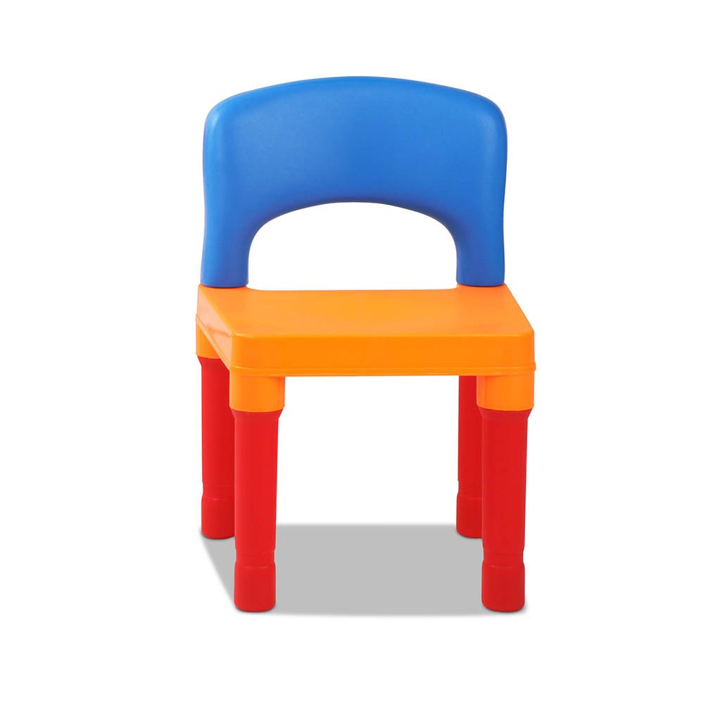 Keezi Kids Sandpit Pretend Play Set Sand Water Table Chair Outdoor Beach Toy - NuSea