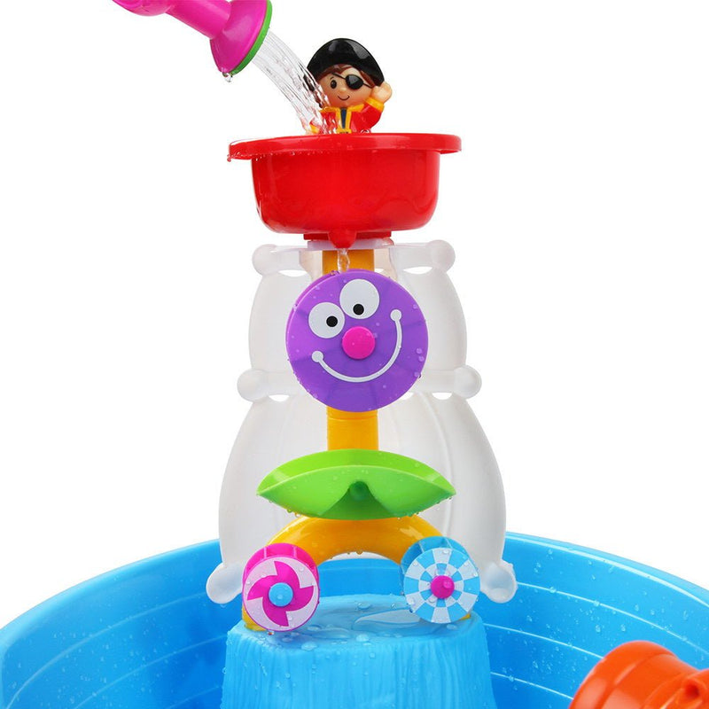 Keezi Kids Sandpit Pretend Play Set Sand Water Table Outdoor Beach Toy Children - NuSea