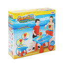 Keezi Kids Sandpit Pretend Play Sets Beach Toys Outdoor Sand Water Table Set - NuSea