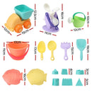 Keezi Kids Water Table Tool Kit Sand Truck Windmill Bucket Shovel Sandpit Toys - NuSea