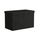 Keezi Large Toy Box Chest Storage with Flip - Top Lid Foldable Organizer Bins - NuSea