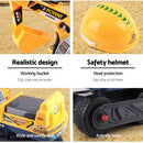 Keezi Ride On Car Toys Kids Excavator Digger Sandpit Bulldozer Car Pretend Play - NuSea