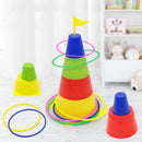 Kids Outdoor Sport Toys Funny Ring Toss Game Home Educational Toys - NuSea