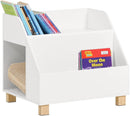 Kids Storage Bookcase 3 Compartments, White - NuSea