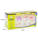 Kids Wooden Kitchen Tea Set Pretend Play - NuSea