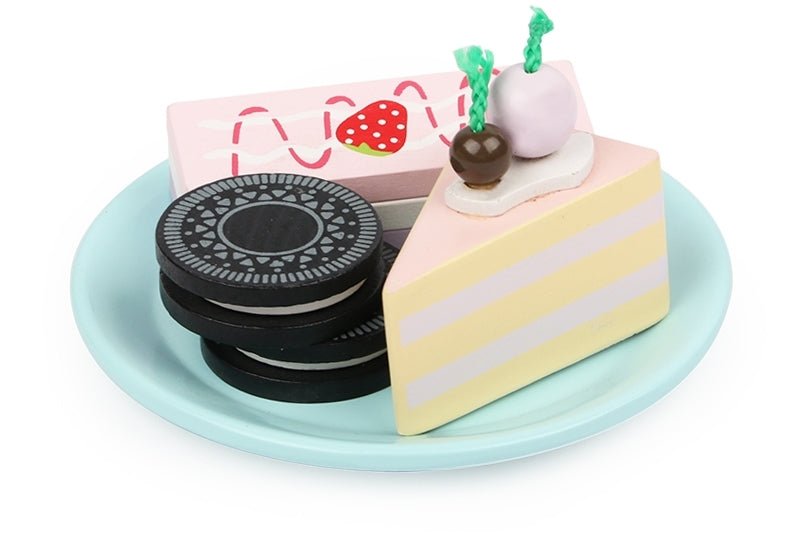 Kids Wooden Kitchen Tea Set Pretend Play - NuSea