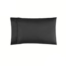 Kingdom 225TC Polyester Cotton Standard Pillowcase Black - NuSea