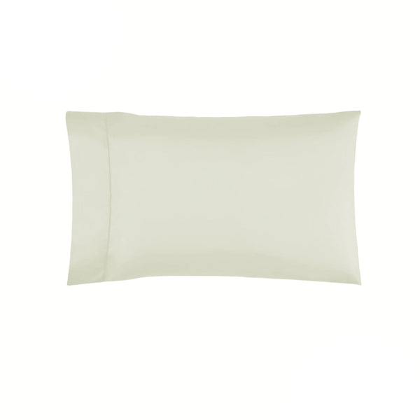 Kingdom 225TC Polyester Cotton Standard Pillowcase Cream - NuSea