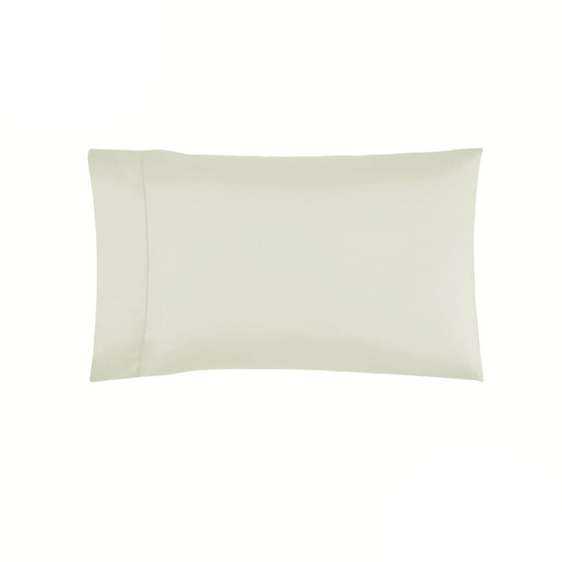 Kingdom 225TC Polyester Cotton Standard Pillowcase Cream - NuSea