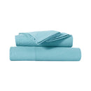 Kingtex Ultra - Soft Micro Flannel Sheet Set 40 cm Wall Aqua Queen - NuSea
