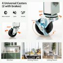 Kitchen Island on Wheels with Storage - NuSea