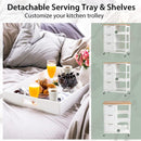 Kitchen Island on Wheels with Storage - NuSea