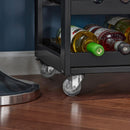 Kitchen Trolley Bottle Rack Drawer Cabinet - NuSea