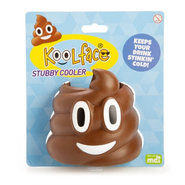 Koolface Smiling Poo Stubby Cooler - NuSea