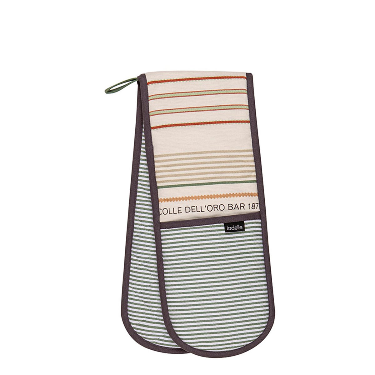 Ladelle Sanctuary Cream Double Oven Mitt 17 x 89 cm - NuSea
