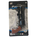 Large Plastic 8 shots toy cap gun with 144 free caps 3 colors - NuSea