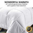 Laura Hill 700GSM Goose Down Feather Comforter Doona - King - NuSea