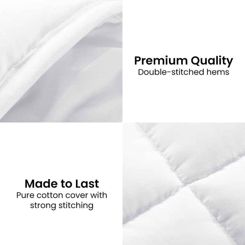 Laura Hill 800GSM Goose Down Feather Comforter Doona - Queen - NuSea