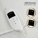 Laura Hill Electronic Fleecy Electric Blanket Heated Fitted Queen Size Bed Safety 9 Levels - NuSea