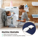 Laura Hill Heated Electric Blanket Coral Warm Fleece Winter Blue - NuSea