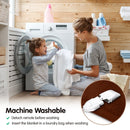 Laura Hill Heated Electric Blanket Throw Rug Coral Warm Fleece Brown - NuSea