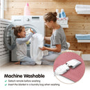 Laura Hill Heated Electric Blanket Throw Rug Coral Warm Fleece Pink - NuSea